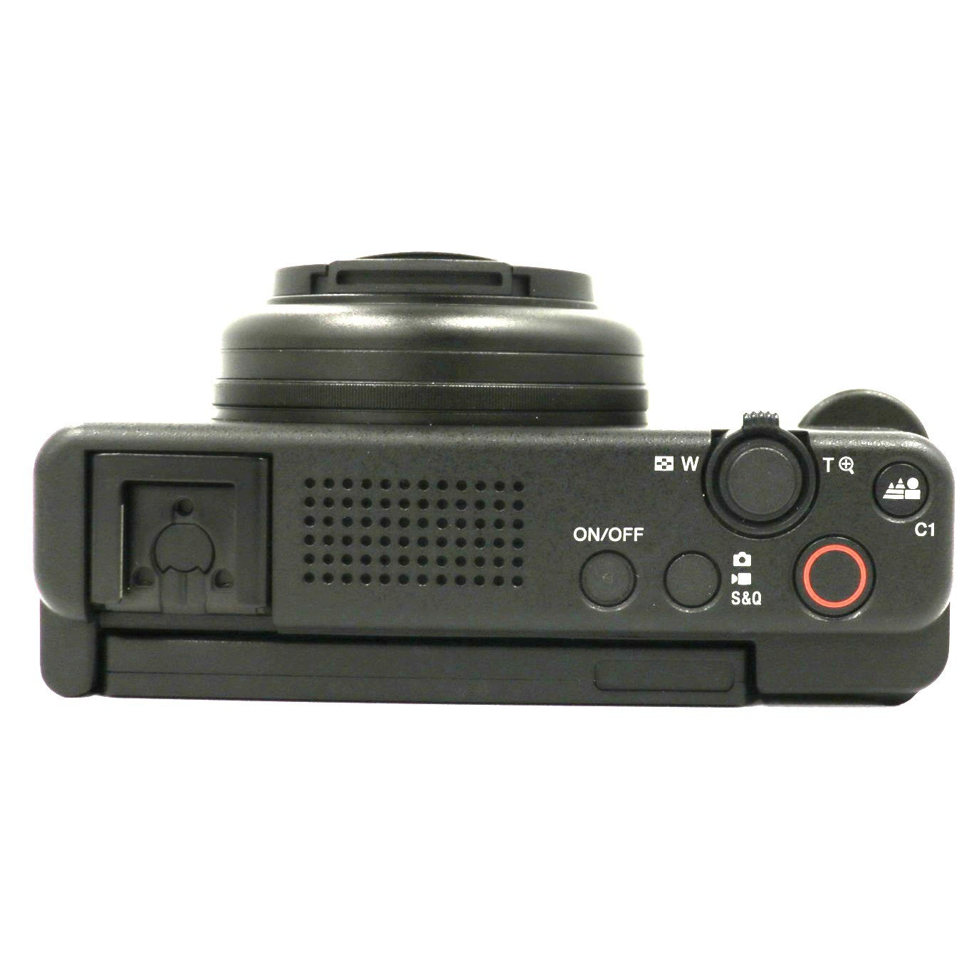 ソニー VLOGCAM ZV-1F コンパクトデジタルカメラ sony-vlogcam-zv-1f-bc  ブラック 整備済みアウトレット品 [中古(C)]