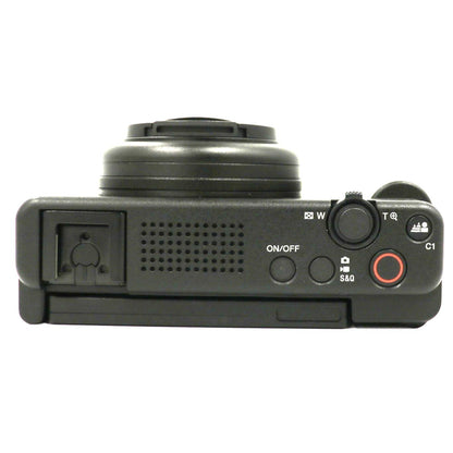 ソニー VLOGCAM ZV-1F コンパクトデジタルカメラ sony-vlogcam-zv-1f-bc  ブラック 整備済みアウトレット品 [中古(C)]