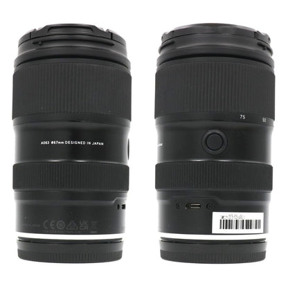タムロン 28-75mm F/2.8 Di III VXD G2 標準ズームレンズ(Model A063) ニコン Zマウント用 tamron-2875-f28-a063-z   整備済みアウトレット品 [中古(B)]