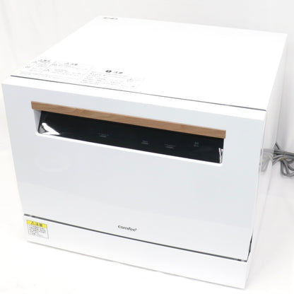 [中古(C)] [～食器30点]comfee‘ (コンフィー) 2WAY食器洗い乾燥機 WQP6-3608 工事不要 自動給水式 分岐水栓対応 5人分　comfee-wqp6-3608 comfee-wqp6-3608　[可]