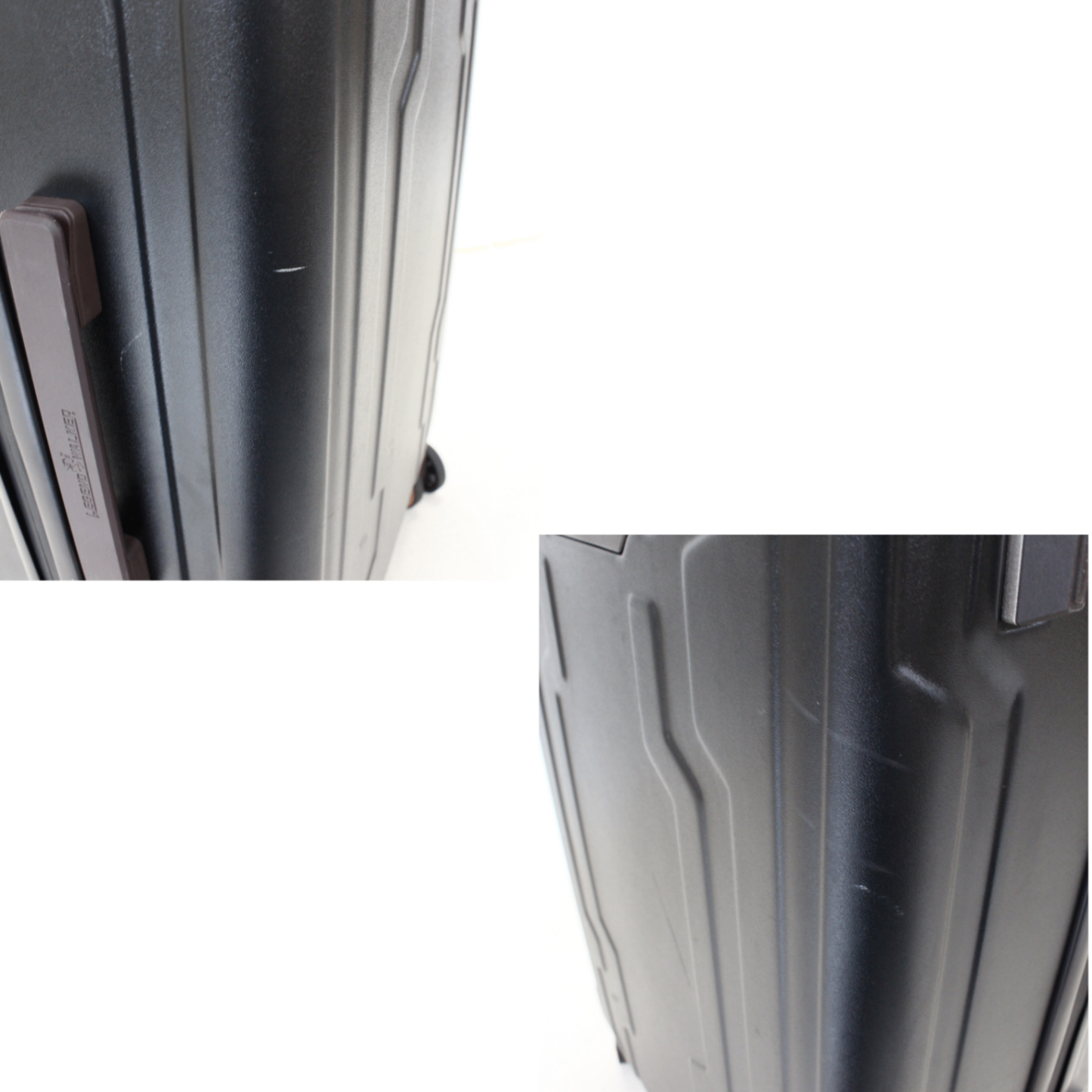 [3-5泊向けサイズ]LEGEND WALKER 5205 ブルーホエール 58L/拡張時72L ハードスーツケース　5205-58-bk  ブラック 整備済みアウトレット品 [良い(B)]
