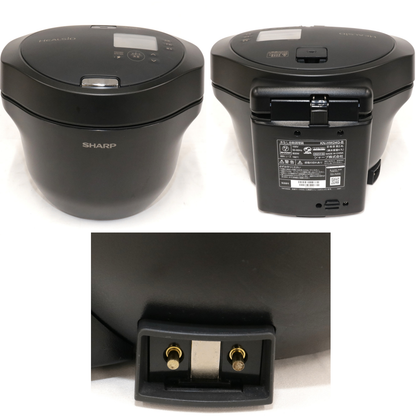 [中古(C)] シャープ ヘルシオ ホットクック KN-HW24G 2〜6人用 2.4L容量 kn-hw24g-b ブラックkn-hw24g-b　[可]