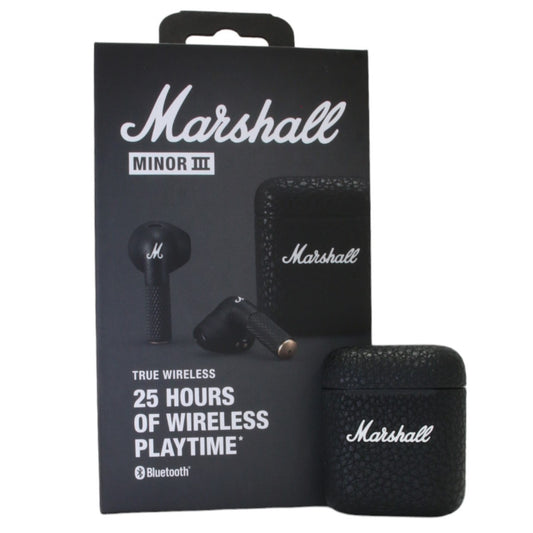 [中古(A)] Marshall(マーシャル) MINOR Ⅲ ワイヤレスイヤホン[非常に良い]