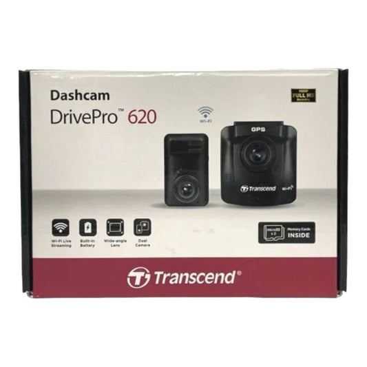 Transcend デュアルカメラドライブレコーダー DrivePro 620 TS-DP620A-32G [中古][良い(B)]