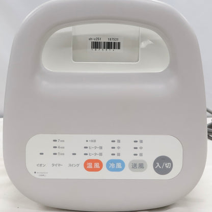 シロカ(siroca) シロカのなごみ SH-C251 加湿つき温冷風扇 ホワイト (暖房目安 3～8畳)　sh-c251   整備済みアウトレット品 [良い(B)]