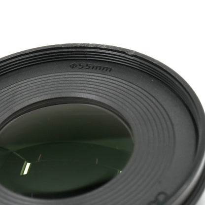 [中古(C)] CANON RF-S55-210mm F5-7.1 IS STM 望遠ズームレンズ rf-s55-210isstm-b ブラック [可]