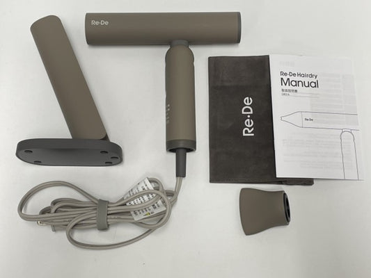 [中古(B)] Re・De Hairdry ヘアドライヤー dr01a-hg ヒュッゲグレー [良い]