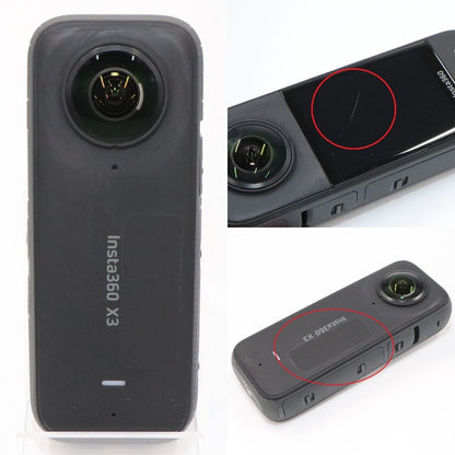 Insta360 X3 360度カメラ アクセサリーセット　insta360-one-x3   整備済みアウトレット品 [中古(C)]