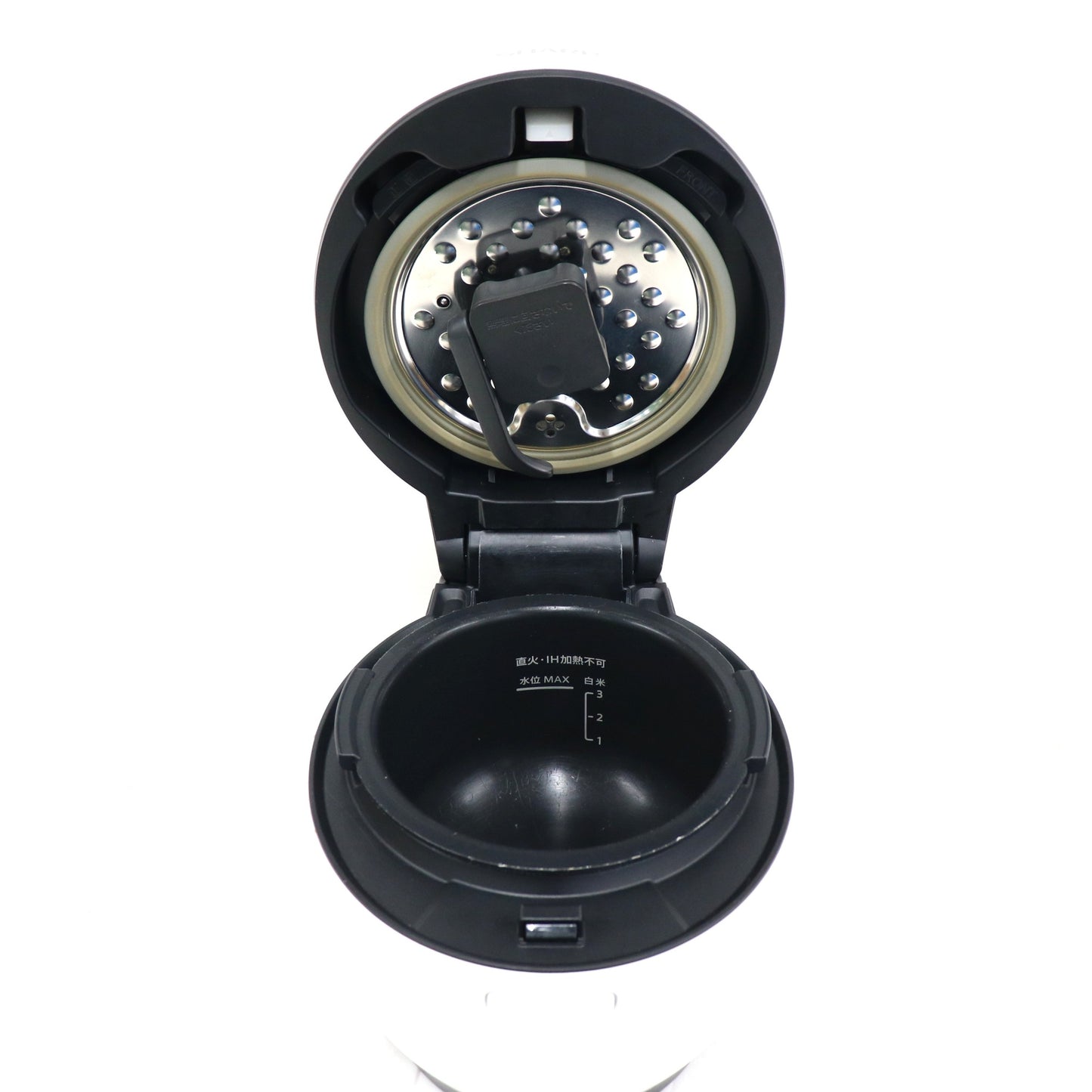シャープ ヘルシオ ホットクック KN-HW10G 1〜2人用 1.0L容量　kn-hw10g-w  ホワイト 整備済みアウトレット品 [中古(C)]
