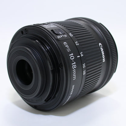 [中古(B)] Canon 超広角ズームレンズ EF-S10-18mm F4.5-5.6 IS STM APS-C対応 EF-S10-18ISSTM  ef-s10-18isstm [良い]