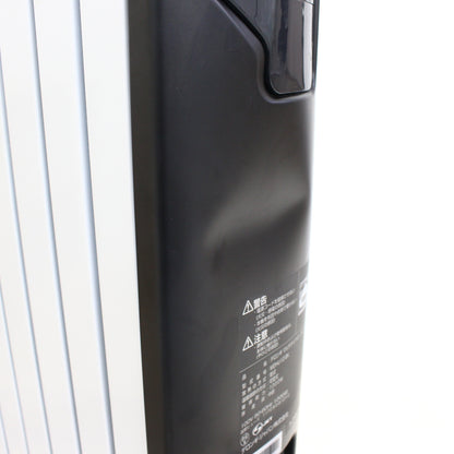 [中古(C)] [2020年発売モデル] デロンギ マルチダイナミックヒーター MDHU12-BK 1200W ピュアホワイト＋マットブラック (暖房目安 8～10畳) mdhu12-bk mdhu12-bk　[可]