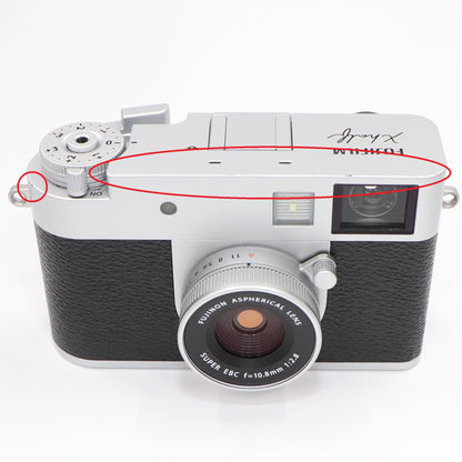 富士フイルム X half X-HF1 コンパクトデジタルカメラ x-half-sv  シルバー 整備済みアウトレット品 [中古(C)]