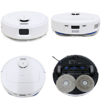 ECOVACS DEEBOT N30 PRO OMNI ロボット掃除機　deebot-n30pro-omni-w  ホワイト 整備済みアウトレット品 [良い(B)]