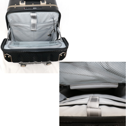 [中古(B)] [3-5泊向けサイズ]LEGEND WALKER 5901 APOLLON アポロン 62L ハードスーツケース 5901-60-bk  [良い]