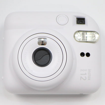 [ジャンク]  富士フイルム instax mini 12 インスタントカメラ チェキ クレイホワイト[難あり(D)]