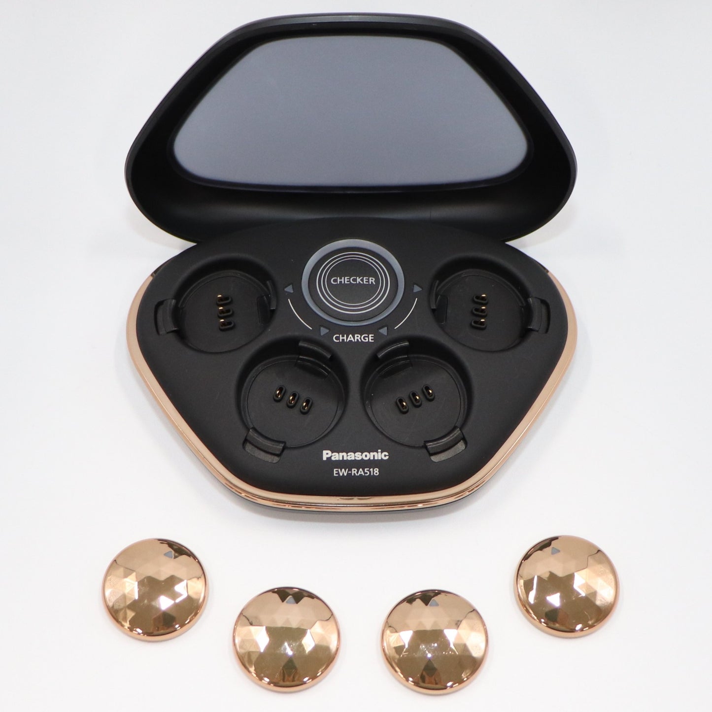 [中古(C)] パナソニック 高周波治療器 コリコラン EW-RA518-K 肩・腰コリ改善 (充電器/本体4個入り) ew-ra518-k　[可]