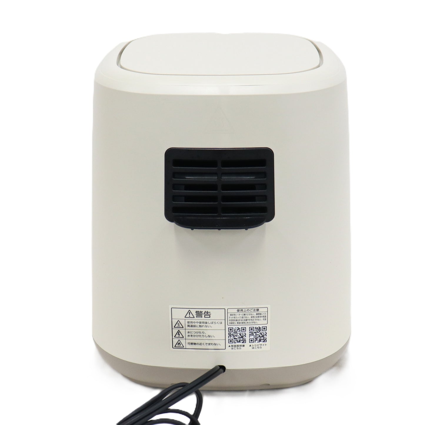 アイリスオーヤマ FV-M30A-C 過熱水蒸気 ノンフライ・エアフライヤー fv-m30a-c  アイボリー 整備済みアウトレット品 [中古(C)]