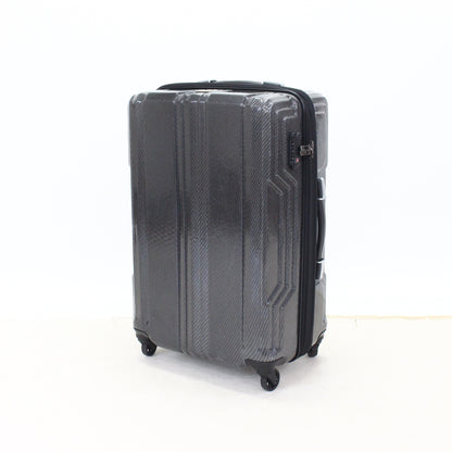 [3-5泊向けサイズ]LEGEND WALKER GRAND 5604 ブレイド・ウルトラライト 57L/拡張時64L ハードスーツケース 5604-59-bkcb  ブラックカーボン 整備済みアウトレット品 [良い(B)]