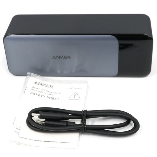 Anker(アンカー) モバイルバッテリー 737 Power Bank (PowerCore 24000) a1289n11   整備済みアウトレット品 [中古(C)]