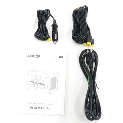 Anker 757 Portable Power Station (PowerHouse 1229Wh) リン酸鉄リチウムイオンバッテリー ポータブル電源 a1770511   整備済みアウトレット品 [良い(B)]