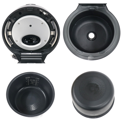 [中古(B)] [5合]パナソニック 圧力IHジャー炊飯器 SR-CR10B sr-cr10b-k ブラック [良い]