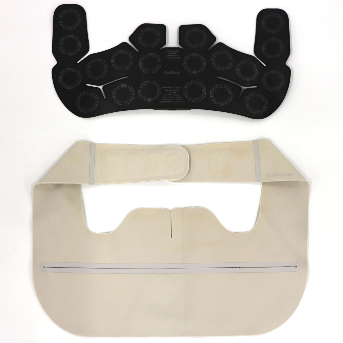 パナソニック 高周波治療器 コリコランワイド３Ｄ（肩専用）EW-RA560  ew-ra560-h  グレージュ 整備済みアウトレット品 [中古(C)]
