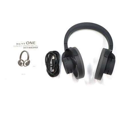 [中古(A)] nwm(ヌーム) ONE オープンイヤー型 オーバーヘッド 耳スピーカー ヘッドホン nwm-one-dg ダークグレイ[非常に良い]