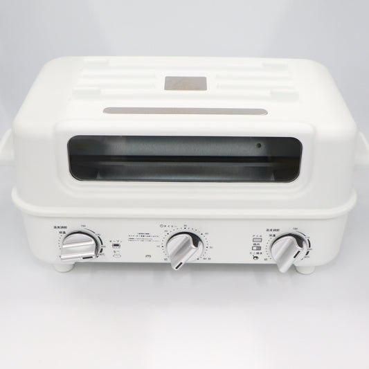 [中古(C)] [2枚焼き]AINX Smart toaster grill アイネクス スマートトースターグリル ホワイトainx-smart-toaster-grill　[可]