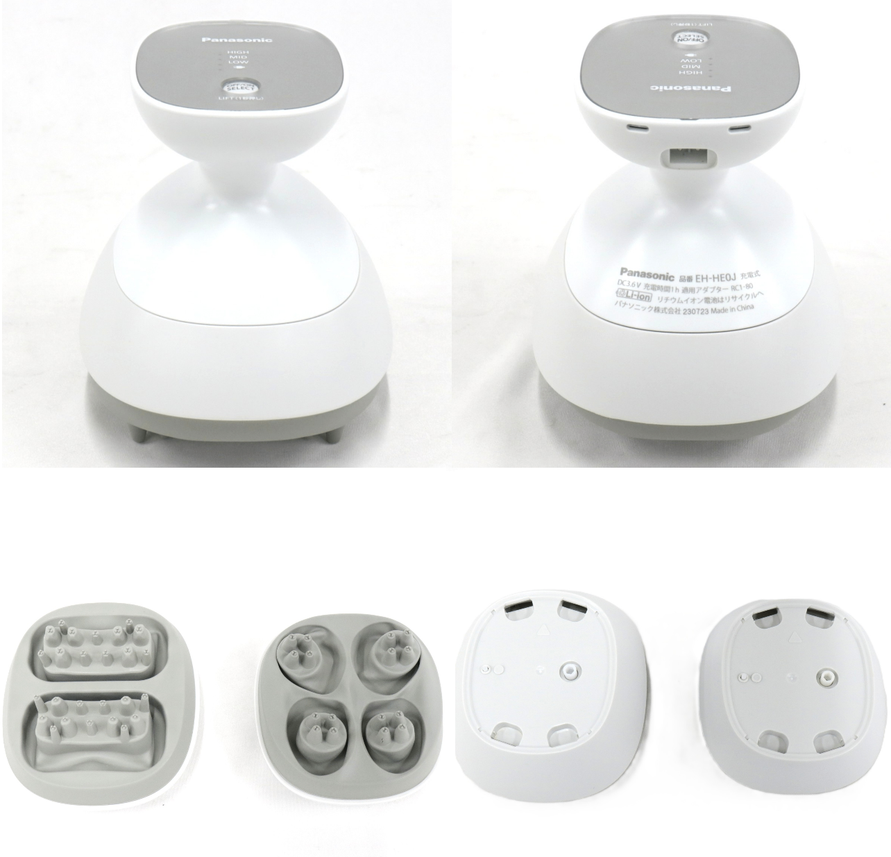 [中古(C)] パナソニック EH-HE0J〈スパイラル＆スライド〉頭皮エステ　eh-he0j eh-he0j　[可]