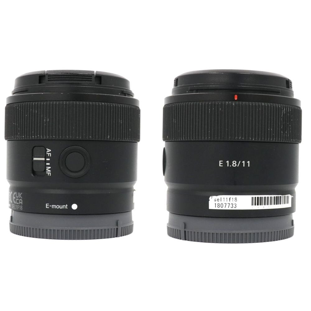 ソニー E 11mm F1.8 SEL11F18 大口径超広角単焦点レンズ sel11f18   整備済みアウトレット品 [良い(B)]