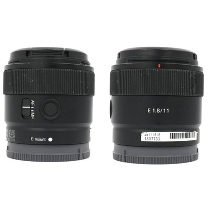 ソニー E 11mm F1.8 SEL11F18 大口径超広角単焦点レンズ sel11f18   整備済みアウトレット品 [良い(B)]