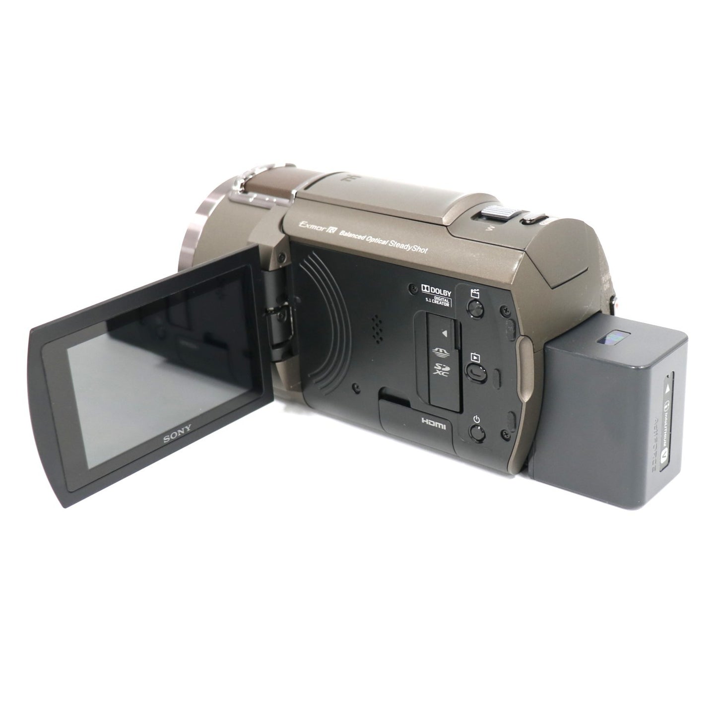 [中古(C)] ソニー 4Kビデオカメラ FDR-AX45A　ブラウン　fdr-ax45a-br [可]