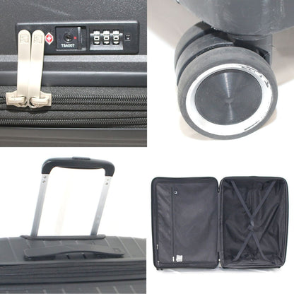 [中古(C)] [8-10泊向けサイズ]LEGEND WALKER 5304 VITA ヴィータ 96L(拡張時109L) スーツケース　5304-69-bla ブラック5304-69-bla　[可]