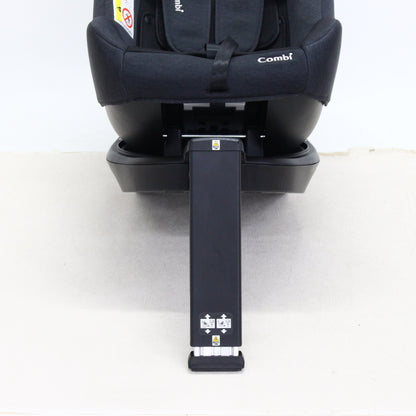 コンビ クルムーヴ R129 エッグショック CA チャイルドシート (ISOFIX固定 / R129適合) 4972990186018  ブラック 整備済みアウトレット品 [中古(C)]