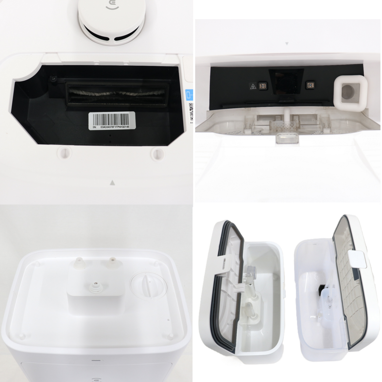ECOVACS DEEBOT N30 PRO OMNI ロボット掃除機　deebot-n30pro-omni-w  ホワイト 整備済みアウトレット品 [良い(B)]