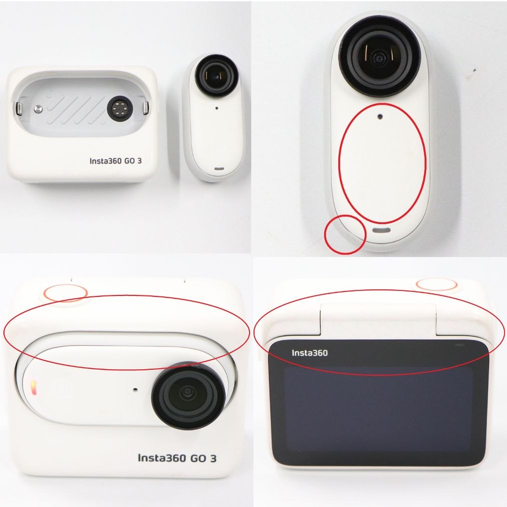 Insta360 GO 3 アクションカメラ(32GB) insta360-go-3-32   整備済みアウトレット品 [中古(C)]