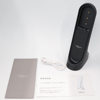 STELLA BEAUTE(ステラ ボーテ) レーザー&EMSリフトブラシ PRO 2.0 sb-lep02-g  モンサントグレー 整備済みアウトレット品 [良い(B)]