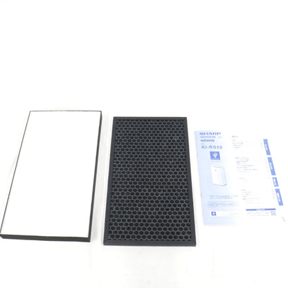 [中古(C)] シャープ 加湿空気清浄機 プラズマクラスター25000 KI-RS50(空気清浄〜23畳 / 加湿〜最大17畳)　ki-rs50-h グレー [可]