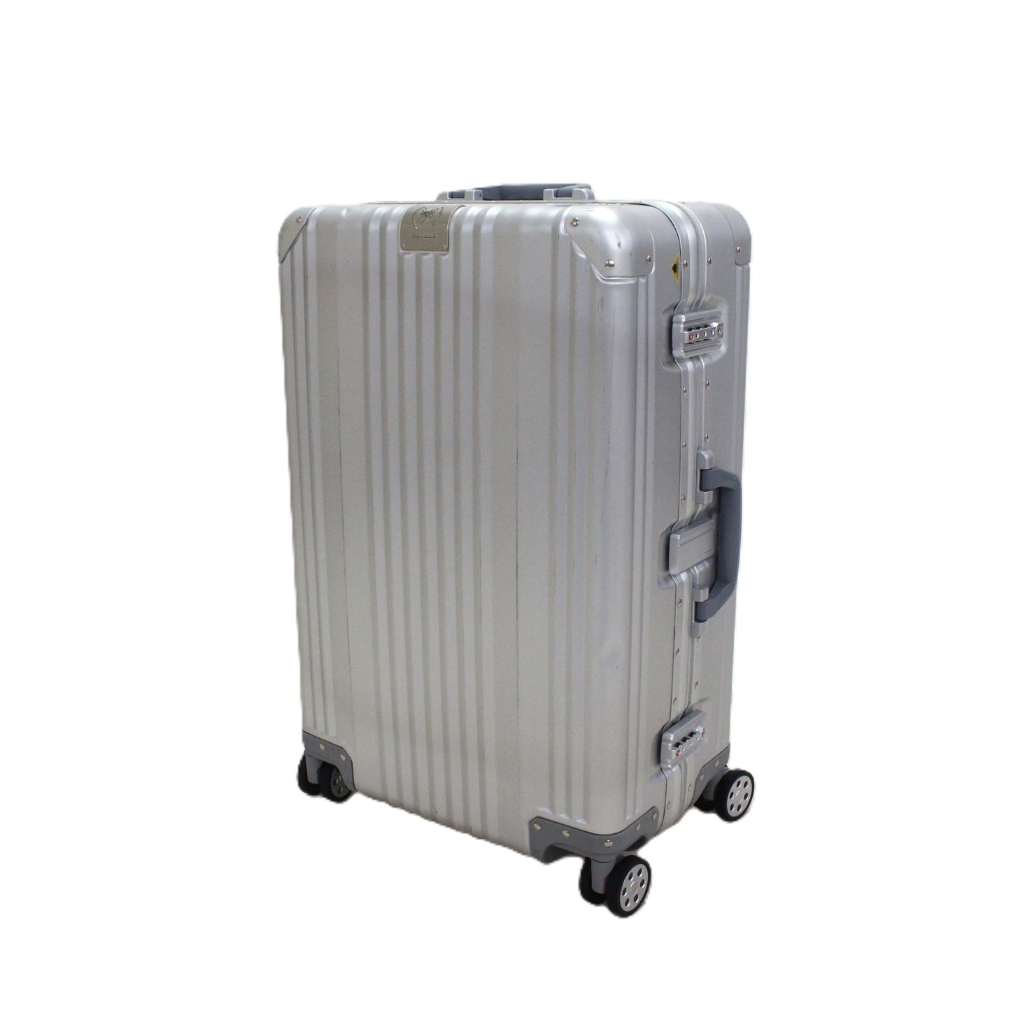 [中古(C)] [3-5泊向けサイズ]LEGEND WALKER 1510 65L アルミ製ハードスーツケース 1510-63-sl シルバー [可]