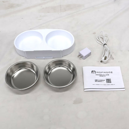 MOF MORE 2タイプオートフィーダー 猫・犬用自動給餌器 MF0480　mf0480   整備済みアウトレット品 [中古(C)]