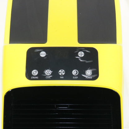 [ジャンク] SABUMA(サブマ) ポータブルクーラー EnjoyCool LINK コンセント電源タイプ x-pc01-ye イエロー[難あり(D)]