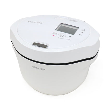 シャープ ヘルシオ ホットクック KN-HW24G 2〜6人用 2.4L容量　kn-hw24g-w  ホワイト 整備済みアウトレット品 [中古(C)]
