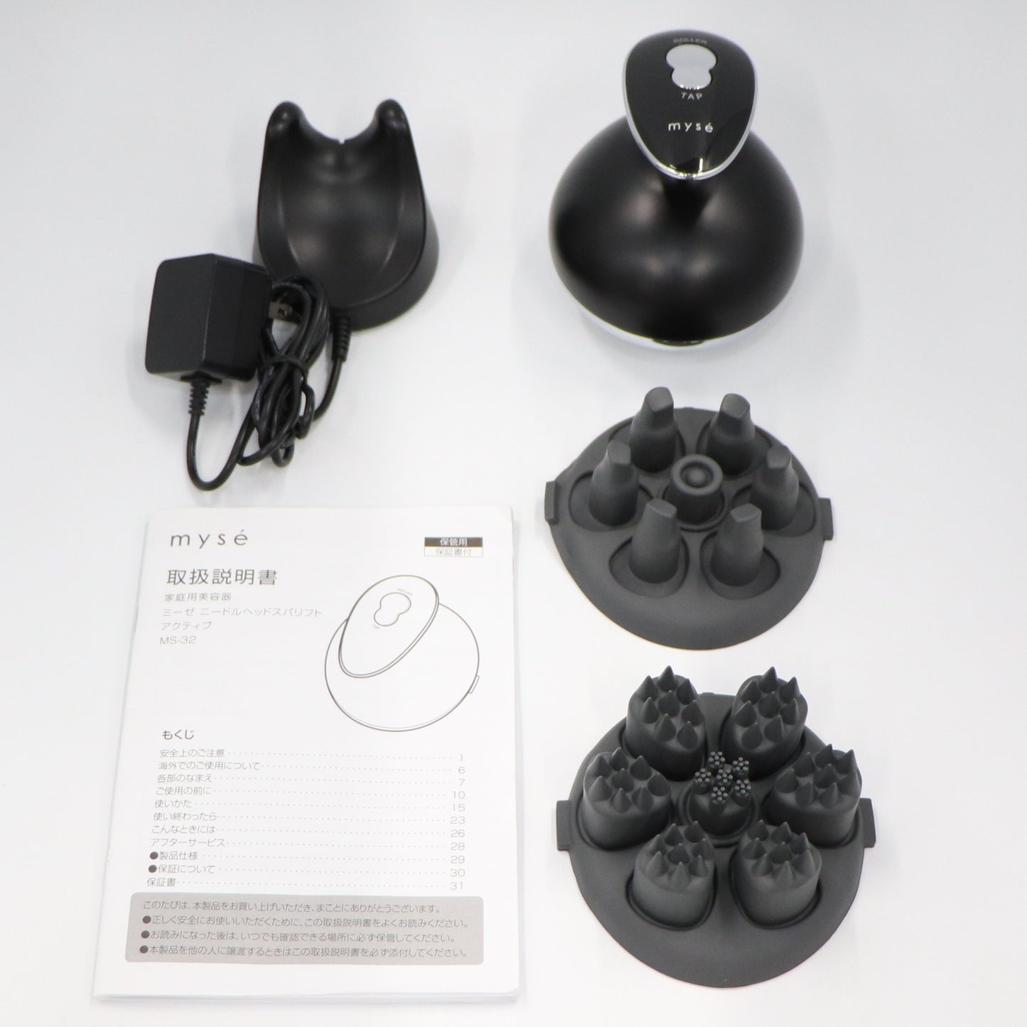 [中古(A)] ヤーマン ミーゼ ニードルヘッドスパリフト アクティブ MS-32G ms-32g [非常に良い]