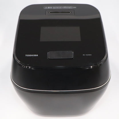 [中古(B)] [5.5合炊き] 東芝 炎匠炊き RC-10ZWV 真空圧力IH 炊飯器 ブラック [良い]