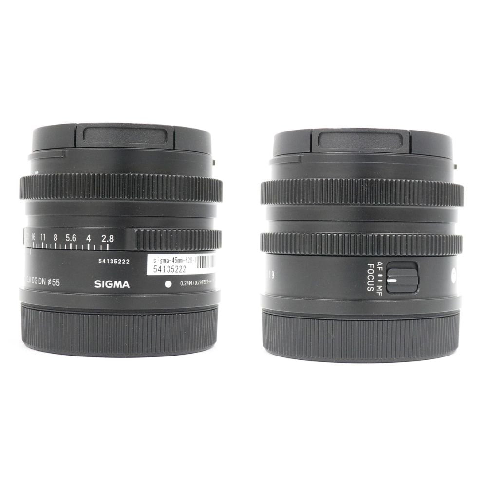 [中古(B)] シグマ 45mm F2.8 DG DN Contemporary 単焦点レンズ (Lマウント) 360696 sigma-45mm-f28-l [良い]
