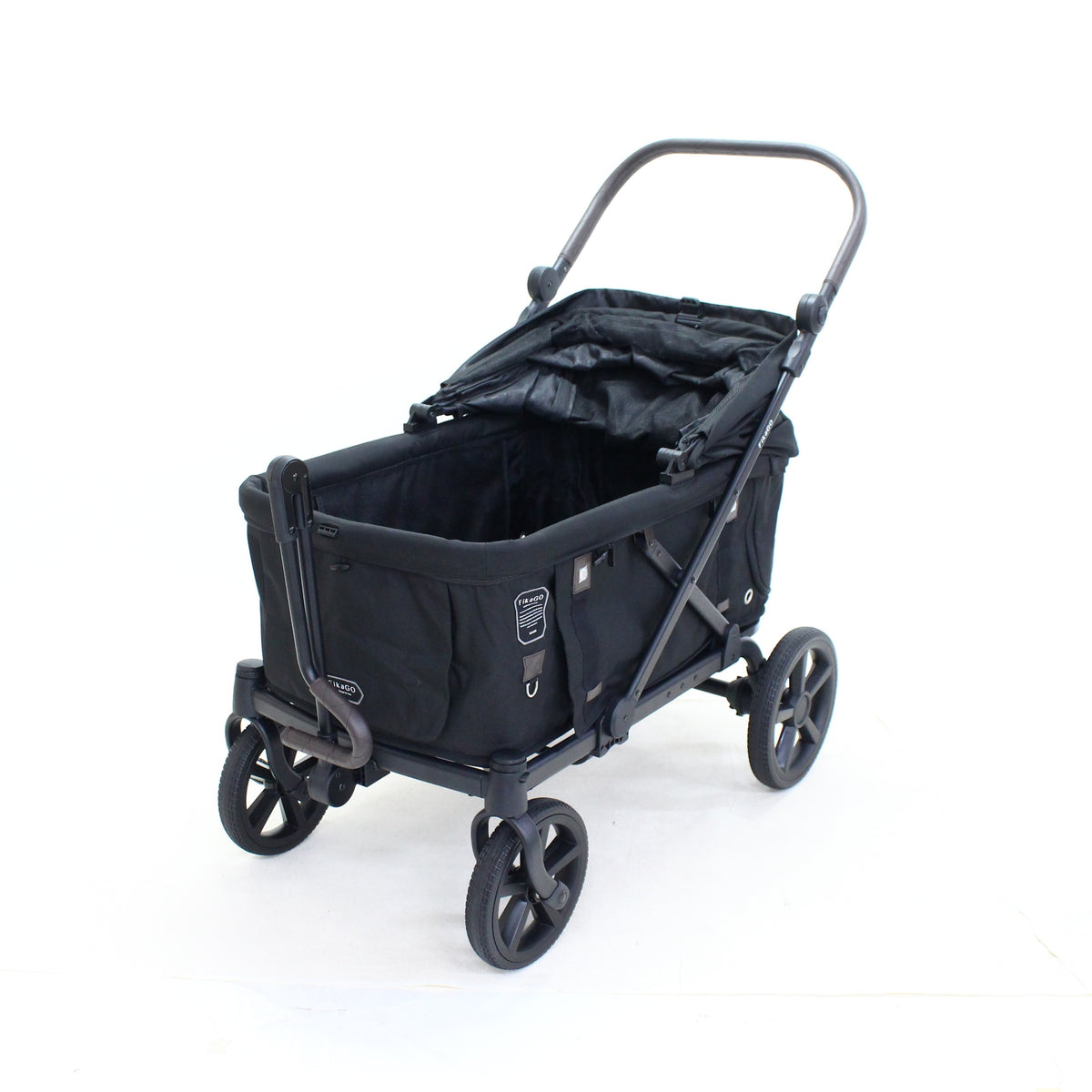 コンビ ペット用カート フィカゴー クロス 【耐荷重100kg大型ペットカート】　4711233398517  ブラック 整備済みアウトレット品 [中古(C)]