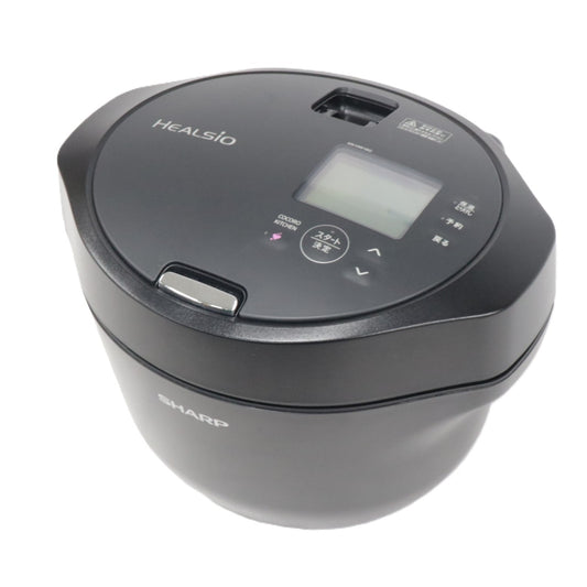 [中古(C)] シャープ ヘルシオ ホットクック KN-HW16G 2〜4人用 1.6L容量 kn-hw16g-b ブラック 　[可]