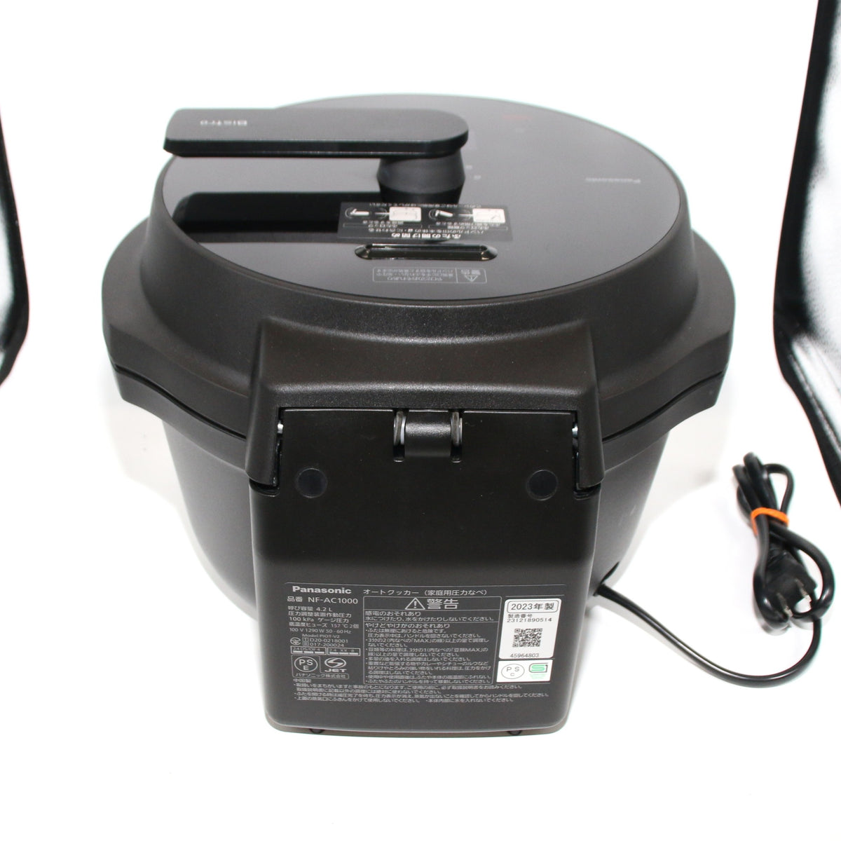 パナソニック 自動調理鍋 オートクッカー ビストロ NF-AC1000　nf-ac1000-k   整備済みアウトレット品 [中古(C)]