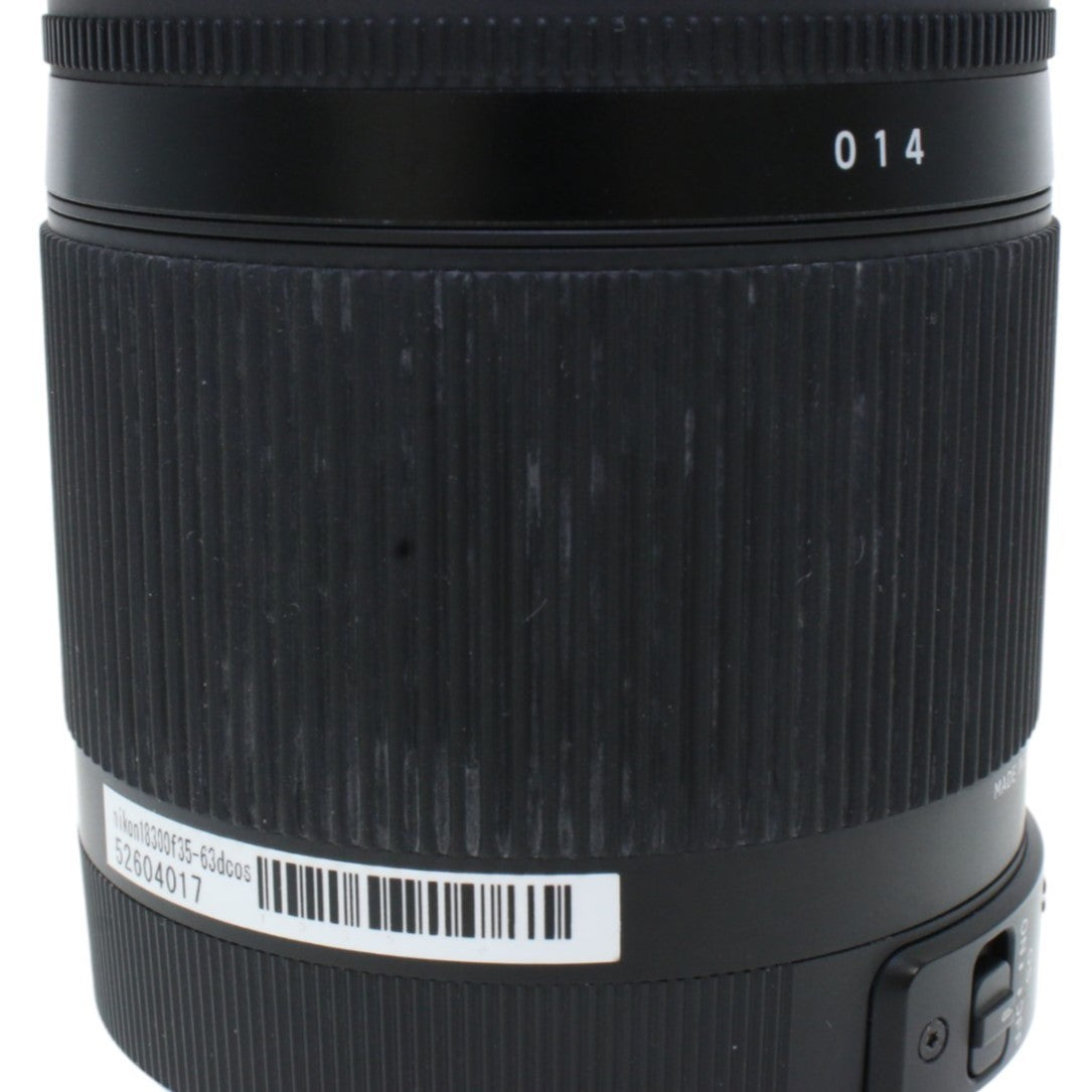 SIGMA 高倍率ズームレンズ Contemporary 18-300mm F3.5-6.3 DC MACRO OS HSM ニコン用 APS-C専用 886554 [中古][良い(B)]