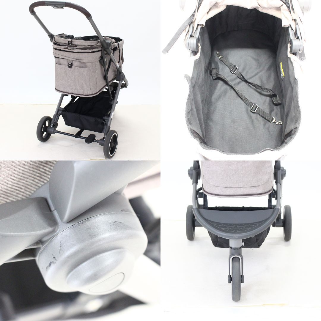 [中古(C)] コンビ ペット用カート ルルテイル ベージュcombi-lulutai-be-rto　[可]